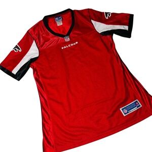 NEW Atlanta Falcons Jersey Womens S Red Blank NFL Pro Line Football‎
